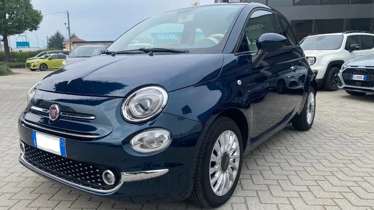 Fiat 500 1.2 Lounge 69cv tetto Interno Bicolore!